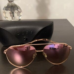 Diff aviator sunglasses